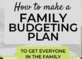 How to Create a Family Budgeting Plan to Get Everyone in the Family on ...